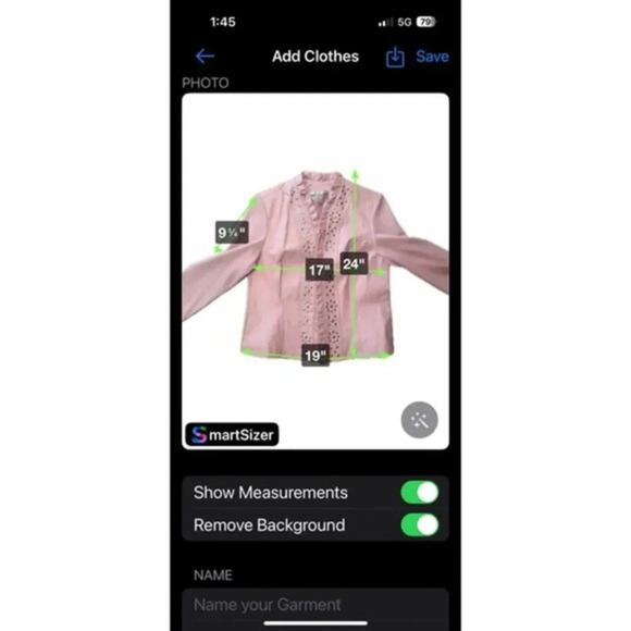 Peter Nygard 100-% Leather Jacket Size Medium Blush Pink:Full Zip - Picture 6 of 6